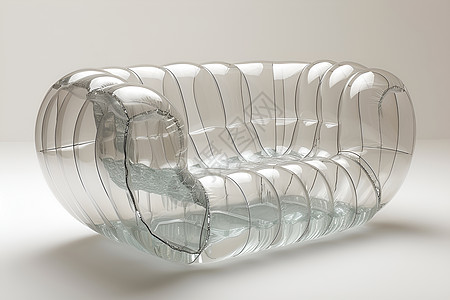 透明玻璃椅子图片