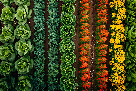 丰富多彩的蔬菜图片