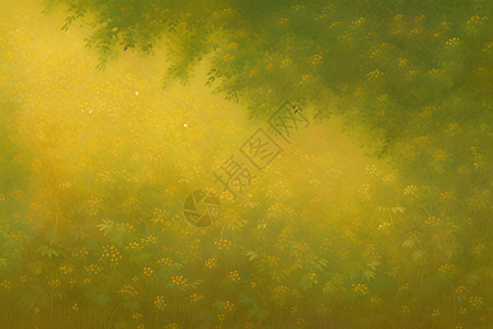 一片美丽的黄花背景图片