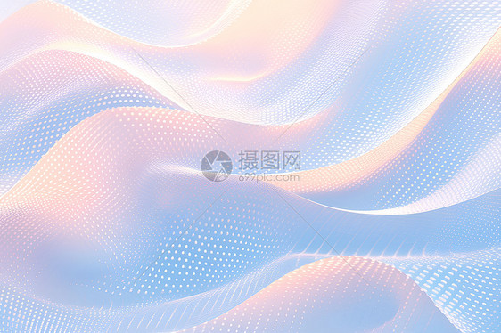 柔和的蓝粉渐变背景图片