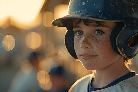 少年棒球手图片