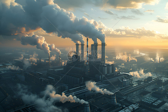 废物能源转化的工厂图片