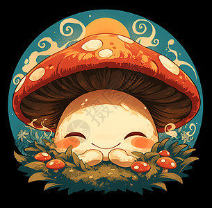欢乐奇幻蘑菇图片