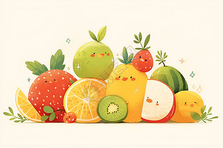 水果插图图片