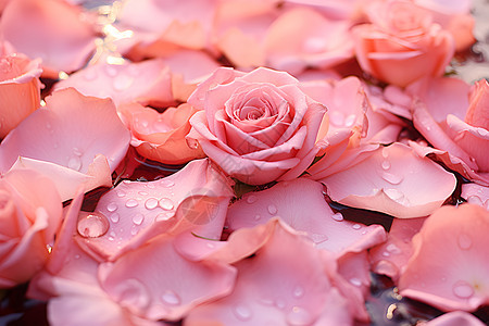 浪漫新鲜的玫瑰图片