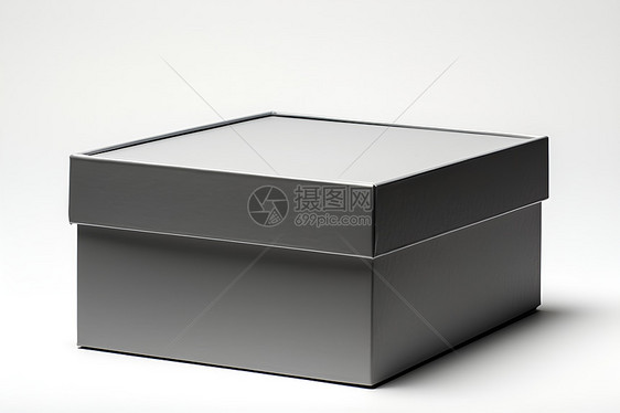 白色方形礼盒图片