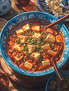 营养豆腐汤图片