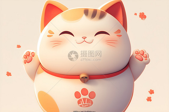 可爱圆胖猫图片