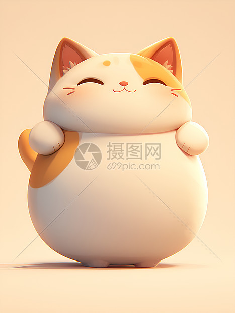 可爱的猫咪角色图片