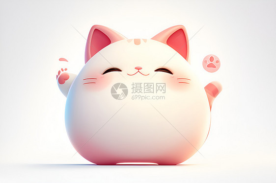 欢乐的猫咪图片