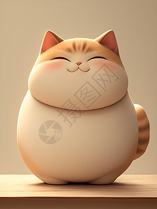 肥胖的猫咪图片