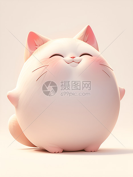 胖胖的猫咪图片