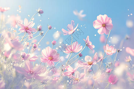 粉色的花朵图片