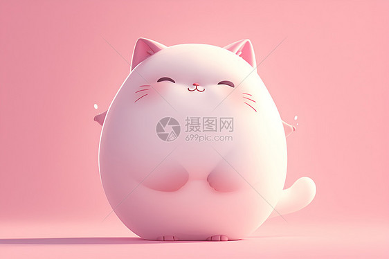 圆胖萌猫图片