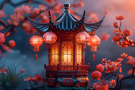 中式灯笼图片
