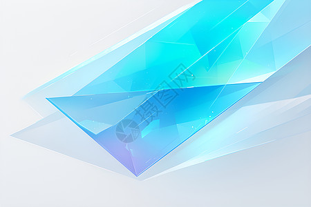 北欧简约背景玻璃几何图案插画
