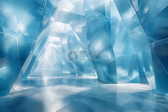 立方体玻璃图片