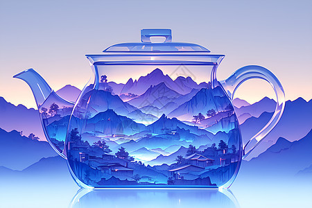茶壶艺术图片