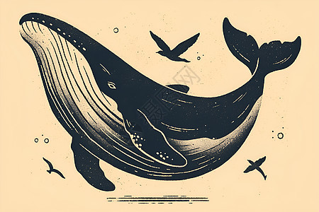 飞跃而起的鲸鱼图片