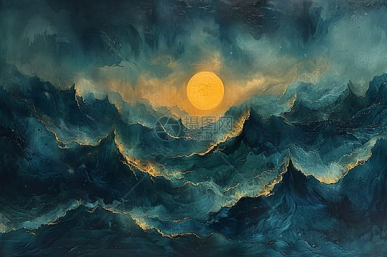 日出时的壮丽啥山脉图片