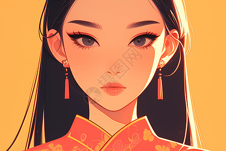 中国古代女孩图片
