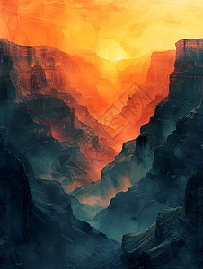一个大峡谷图片