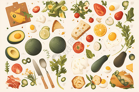 设计的蔬菜水果图片