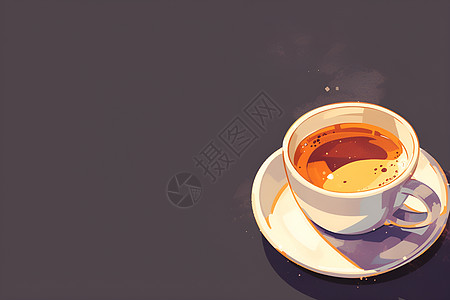 咖啡时光背景图片