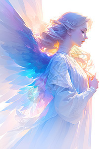 美丽天使背景图片