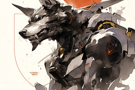 战狼与机甲复杂战狼3高清图片