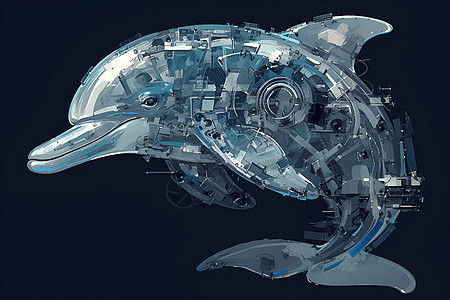 机器海豚头部图片