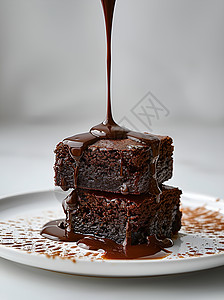 巧克力叠层蛋糕图片