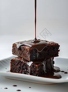 巧克力蛋糕背景图片