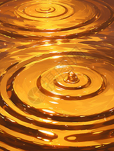 金色流动的涟漪背景图片