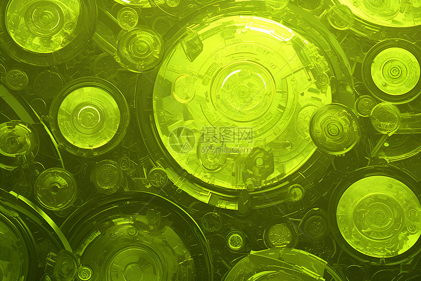 绿色瓶盖子图片