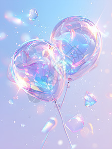霓虹幻境气球图片