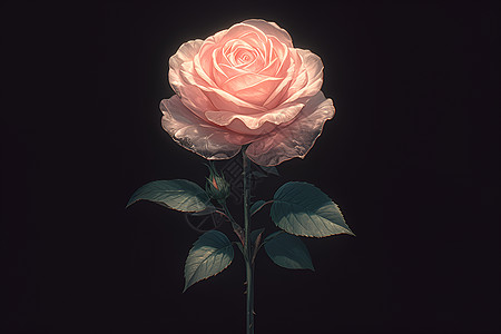 孤独玫瑰的魔幻之美图片