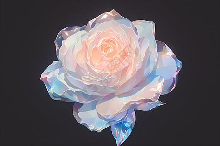 绽放的美丽玫瑰花朵图片