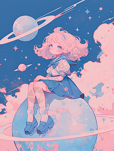 宇宙奇遇少女图片