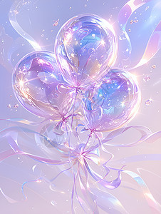 美丽梦幻的气球图片