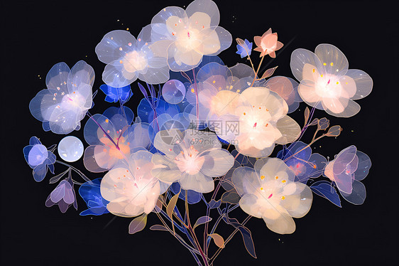 花瓣仙境图片