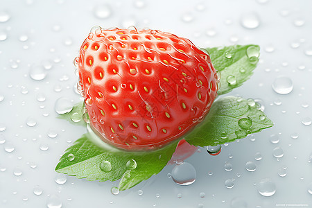 新鲜 草莓图片