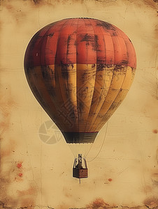 复古的热气球图片