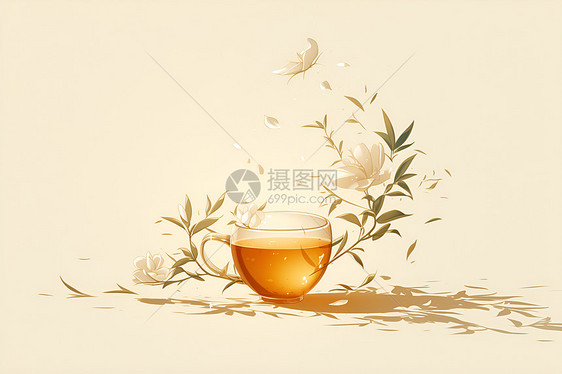 茉莉花茶图片