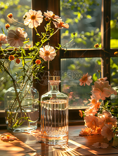 花瓶与阳光图片