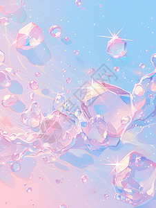 粉色交织的仙境图片