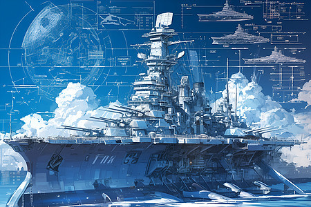 未来战舰设计图片