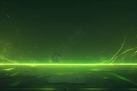 绿光平面动感能量背景图片