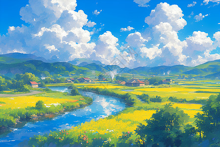江山如画的美景图片