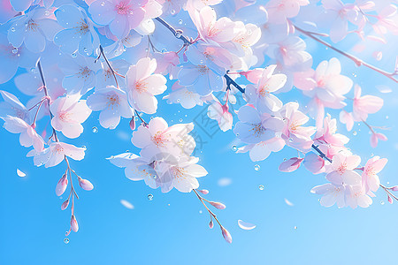樱花绽放的春日图片